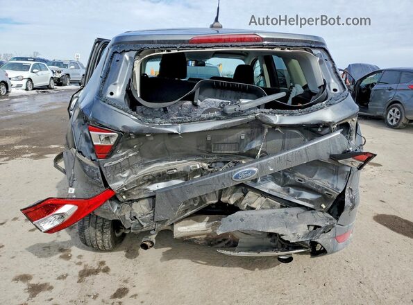 1FMCU0GD8KUA68192 2019 FORD ESCAPE Gray Widok z tyłu