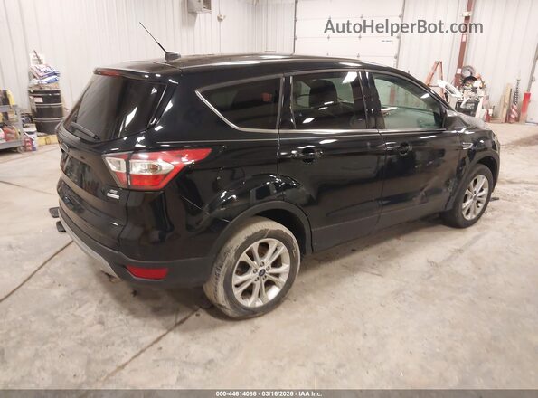 1FMCU0GD9HUA03568 2017 FORD ESCAPE Black Tył prawy
