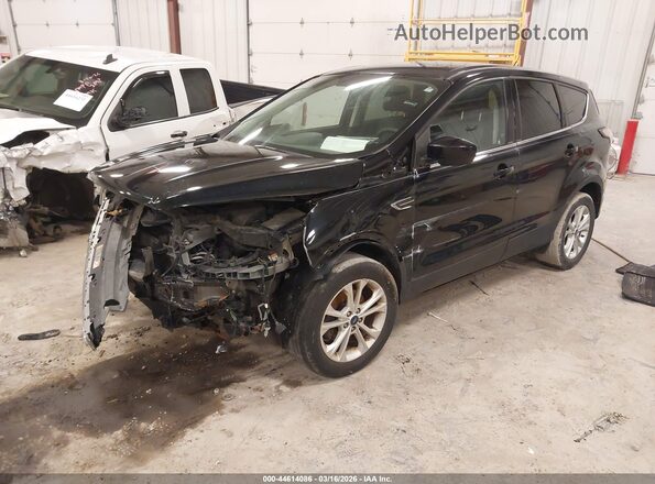 1FMCU0GD9HUA03568 2017 FORD ESCAPE Black Przód lewy