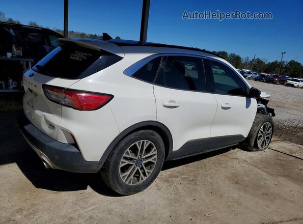 1FMCU0H63LUB48808 2020 FORD ESCAPE Белый Задняя правая четверть