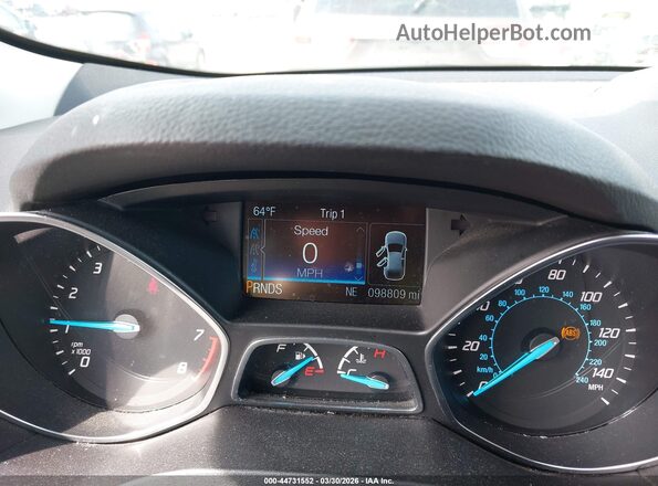 1FMCU0J90GUB92615 2016 FORD ESCAPE Silver Widok tylnych siedzeń
