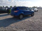 2017 Ford Escape Titanium Синий vin: 1FMCU0J90HUA51934