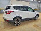 2017 Ford Escape Titanium Белый vin: 1FMCU0JD5HUD83694