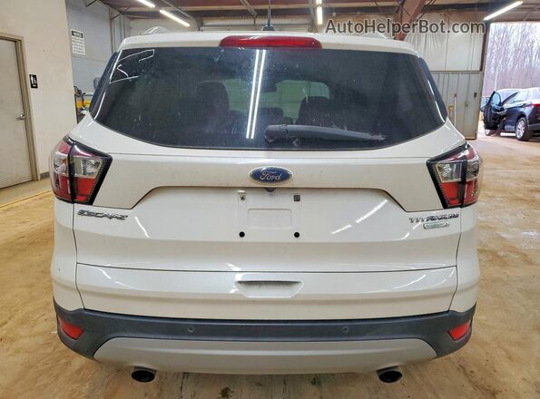 1FMCU0JD5HUD83694 2017 FORD ESCAPE Белый Вид сзади