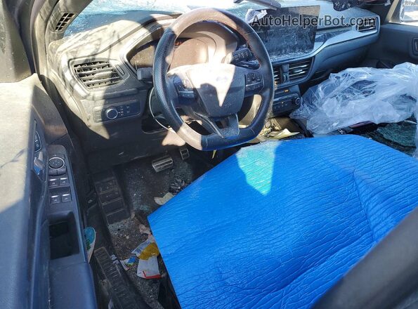 1FMCU0MN9RUB16192 2024 FORD ESCAPE Серебряный Вид панели приборов
