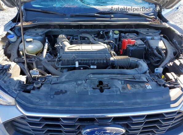 1FMCU0MN9RUB16192 2024 FORD ESCAPE Серебряный Вид задней части салона