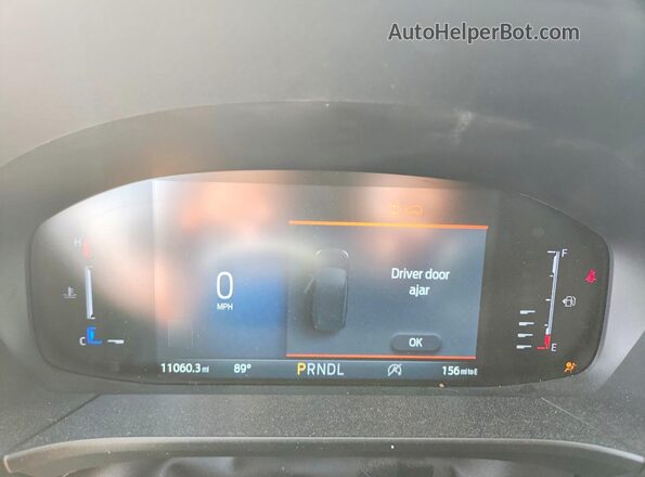1FMCU0MN9RUB24888 2024 FORD ESCAPE White Widok zestawu wskaźników