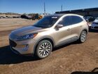 2021 Ford Escape Titanium Желто-коричневый vin: 1FMCU9DZ2MUA58927