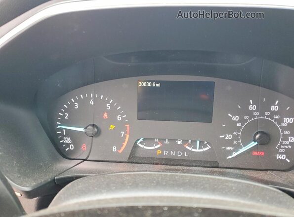 1FMCU9G66NUB67328 2022 FORD ESCAPE Серебряный Вид щитка приборов