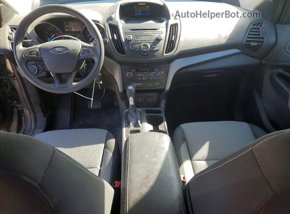 1FMCU9G90HUD44681 2017 FORD ESCAPE Charcoal Widok deski rozdzielczej