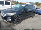 2018 Ford Escape Se Черный vin: 1FMCU9GD0JUC74612