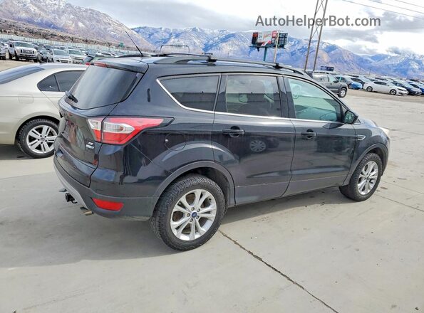 1FMCU9GD1JUB44578 2018 FORD ESCAPE Black Tył prawy