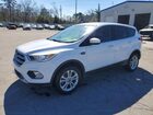 2019 Ford Escape Se White vin: 1FMCU9GD1KUA12101