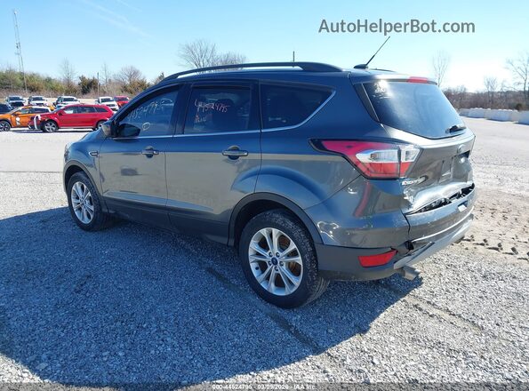 1FMCU9GD2HUC55263 2017 FORD ESCAPE Серый Задняя левая четверть