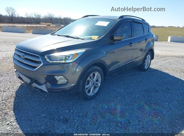 1FMCU9GD2HUC55263 2017 FORD ESCAPE Серый Передняя левая четверть