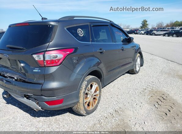1FMCU9GD2HUC55263 2017 FORD ESCAPE Серый Задняя правая четверть