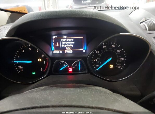 1FMCU9GD2HUC55263 2017 FORD ESCAPE Серый Вид задних сидений