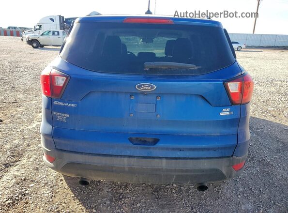 1FMCU9GD3KUC54744 2019 FORD ESCAPE Blue Widok z tyłu