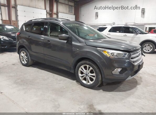 1FMCU9GD4HUD02695 2017 FORD ESCAPE Gray Передня права чверть