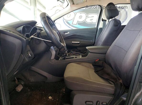 1FMCU9GD6HUE39346 2017 FORD ESCAPE Charcoal წინა სალონის ხედი