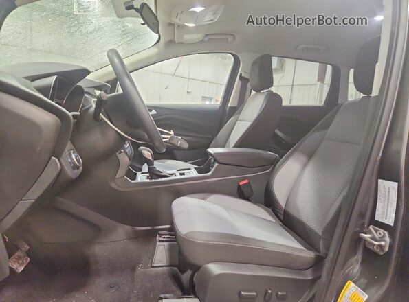1FMCU9GD6KUC22130 2019 FORD ESCAPE Charcoal Front interior view