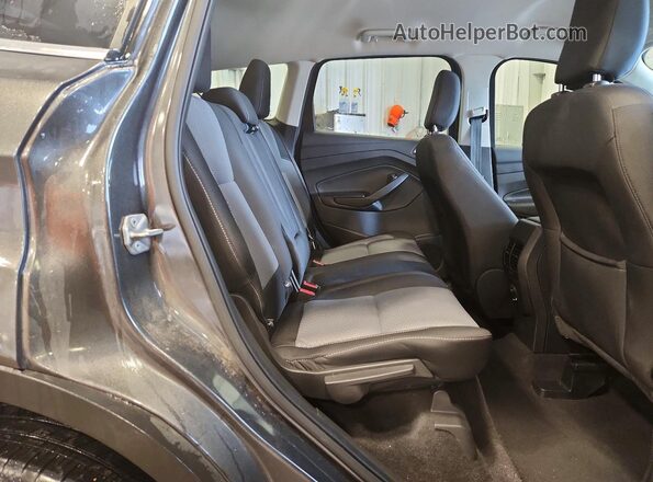 1FMCU9GD6KUC22130 2019 FORD ESCAPE Charcoal Rear interior view