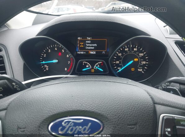 1FMCU9GD8HUA97785 2017 FORD ESCAPE Серый Вид задних сидений