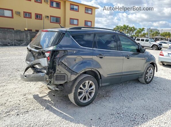 1FMCU9GD8JUD08182 2018 FORD ESCAPE Угольный Задняя правая четверть