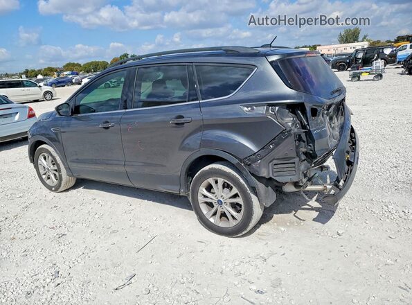 1FMCU9GD8JUD08182 2018 FORD ESCAPE Угольный Задняя левая четверть