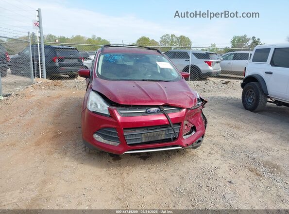 1FMCU9GX0GUB65022 2016 FORD ESCAPE Burgundy Vista del cuadro de instrumentos