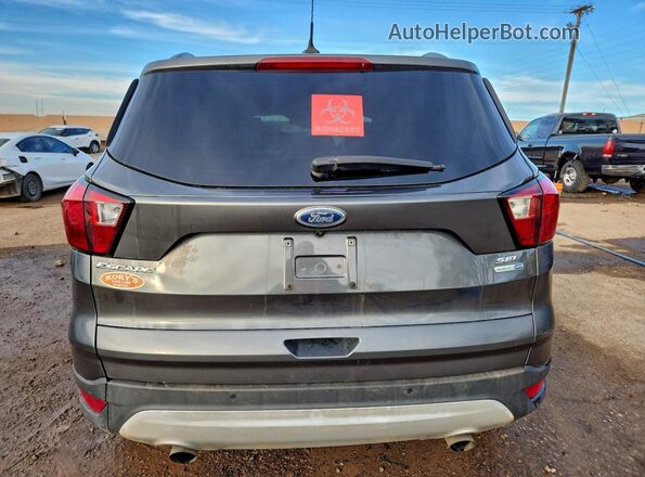 1FMCU9HD2KUB82529 2019 FORD ESCAPE Gray Հետևի տեսք