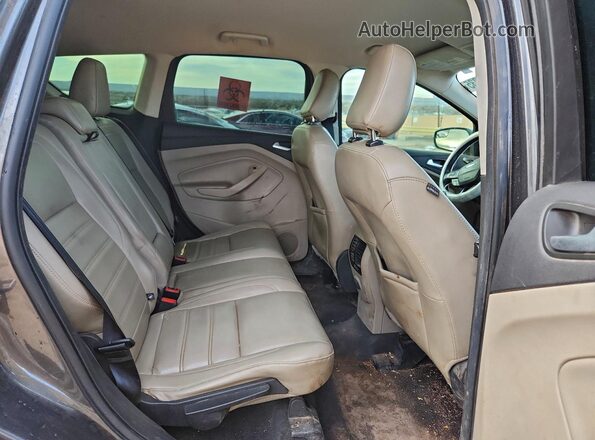 1FMCU9HD2KUB82529 2019 FORD ESCAPE Gray Հետևի նստատեղերի տեսք