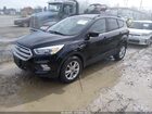 2019 Ford Escape Sel Черный vin: 1FMCU9HD3KUB76447