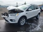 2018 Ford Escape Sel White vin: 1FMCU9HD4JUB26526