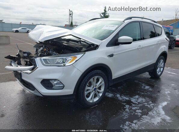 1FMCU9HD4JUB26526 2018 FORD ESCAPE White Передня ліва чверть