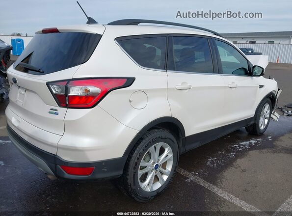 1FMCU9HD4JUB26526 2018 FORD ESCAPE White Задня права чверть