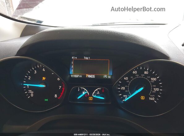 1FMCU9J96HUD19129 2017 FORD ESCAPE Красный Вид задних сидений