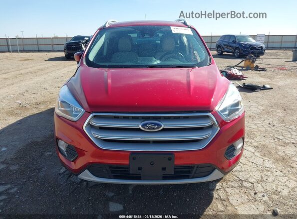 1FMCU9J9XKUB60753 2019 FORD ESCAPE Red Widok wnętrza z tyłu