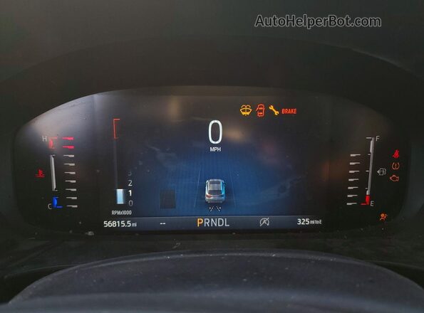 1FMCU9MN2RUA63145 2024 FORD ESCAPE Серый Вид щитка приборов