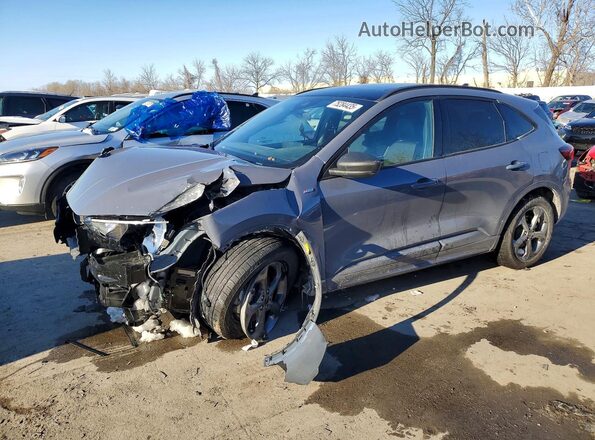1FMCU9MN2RUA63145 2024 FORD ESCAPE Серый Передняя левая четверть