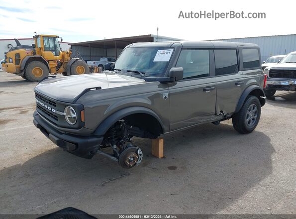 1FMDE7BH7SLB61490 2025 FORD BRONCO Серый Передняя левая четверть