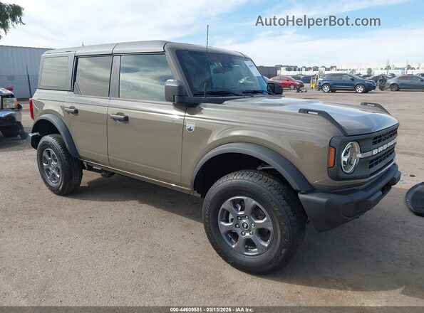 1FMDE7BH7SLB61490 2025 FORD BRONCO Серый Передняя правая четверть