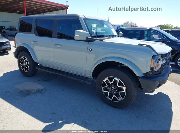 1FMDE8BH0RLB52257 2024 FORD BRONCO Зеленый Передняя правая четверть