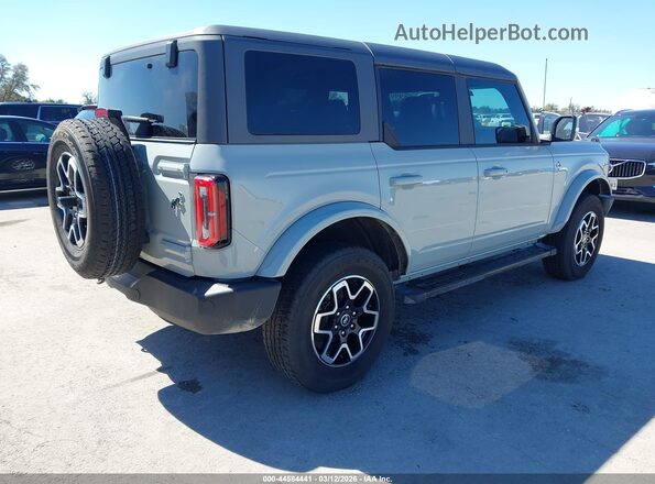 1FMDE8BH0RLB52257 2024 FORD BRONCO Зеленый Задняя правая четверть