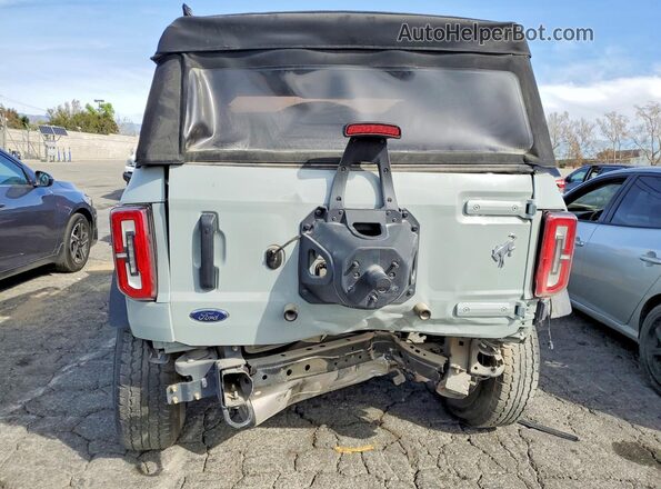 1FMEE5BP1PLB29674 2023 FORD BRONCO Серый Вид сзади