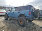 2022 Ford Bronco Base Blue vin: 1FMEE5BP2NLB71235