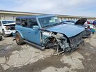 2022 Ford Bronco Base Blue vin: 1FMEE5BP2NLB71235