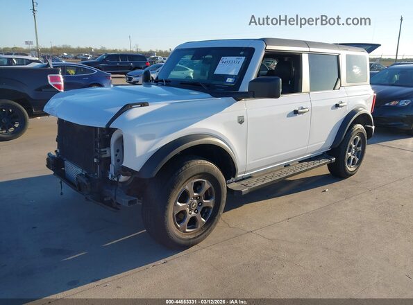1FMEE5BPXPLC08454 2023 FORD BRONCO White Front left