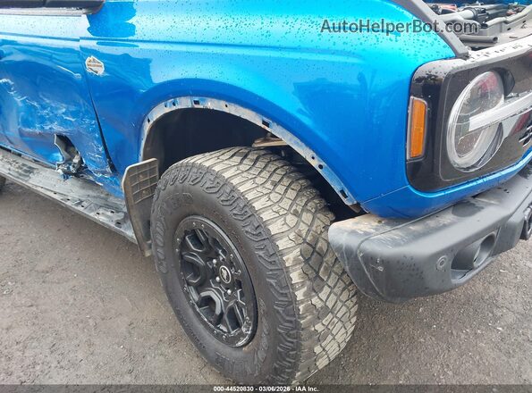 1FMEE5DP1PLB12015 2023 FORD BRONCO Blue Widok z przodu