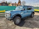2021 Ford Bronco Base Blue vin: 1FMEE5DP4MLA98011